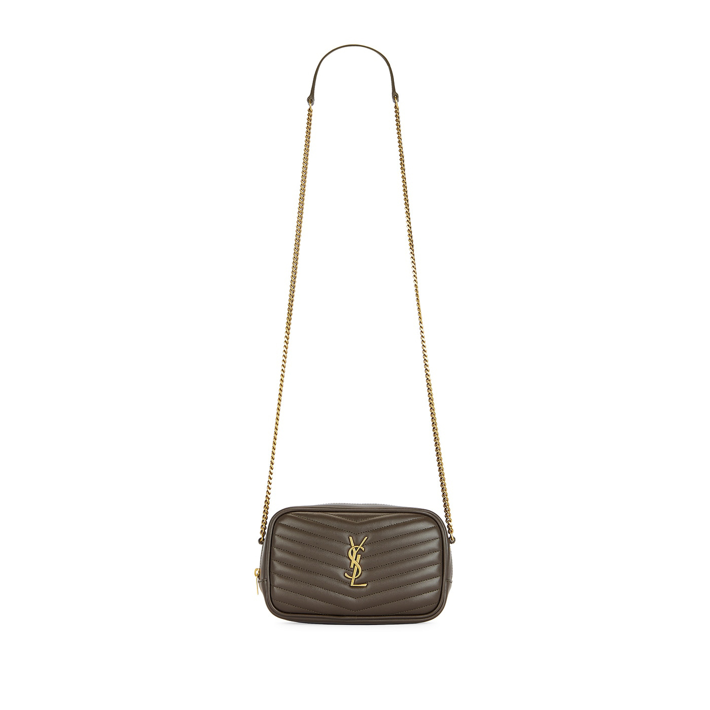 Y*L mini lou bag in matelassÉ grain de poudre embossed leather 6125791gf073317 (19*10.5*5cm)